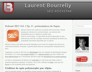 Podcast Laurent Bourrelly